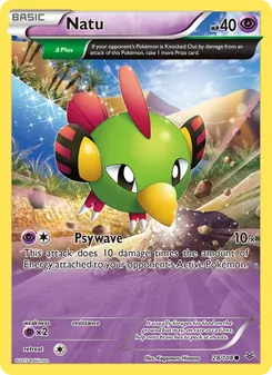 Natu card from Roaring Skies, number 28/108