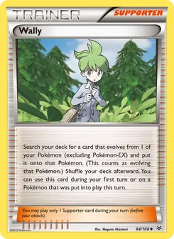 Wally card from Roaring Skies, number 94/108