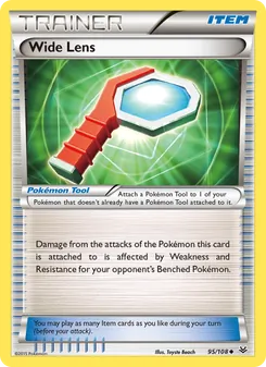 Wide Lens card from Roaring Skies, number 95/108