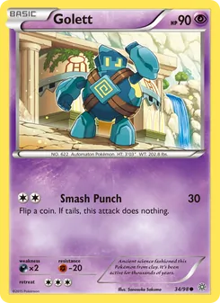 Golett card from Ancient Origins, number 34/98
