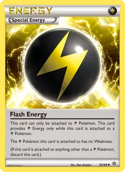 Flash Energy card from Ancient Origins, number 83/98