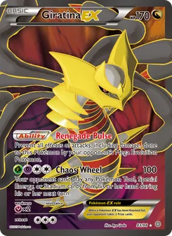 Giratina EX card from Ancient Origins, number 93/98