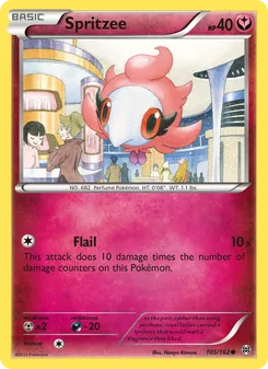 Spritzee card from BREAKthrough, number 105/162