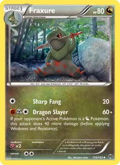 Fraxure card from BREAKthrough, number 110/162