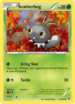 Scatterbug card from BREAKthrough, number 13/162