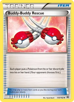 Buddy-Buddy Rescue card from BREAKthrough, number 135/162