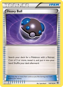Heavy Ball card from BREAKthrough, number 140/162