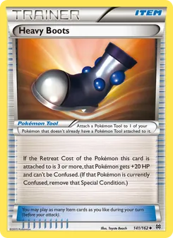 Heavy Boots card from BREAKthrough, number 141/162