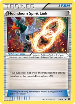Houndoom Spirit Link card from BREAKthrough, number 142/162