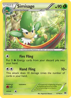 Simisage card from BREAKthrough, number 6/162