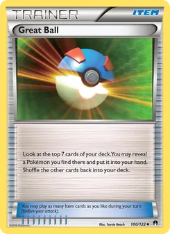 Great Ball card from BREAKpoint, number 100/122