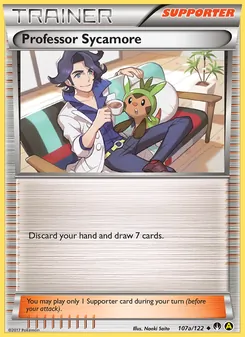 Professor Sycamore card from BREAKpoint, number 107a/122