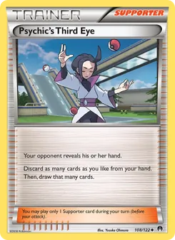 Psychic's Third Eye card from BREAKpoint, number 108/122
