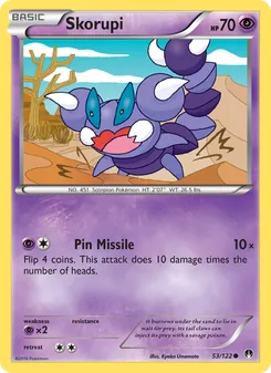 Skorupi card from BREAKpoint, number 53/122