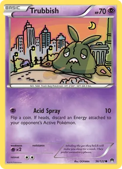 Trubbish card from BREAKpoint, number 56/122