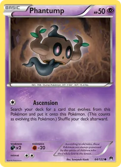 Phantump card from BREAKpoint, number 64/122