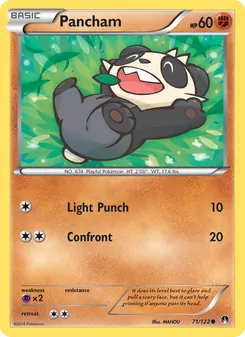 Pancham card from BREAKpoint, number 71/122