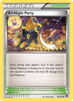 All-Night Party card from BREAKpoint, number 96/122