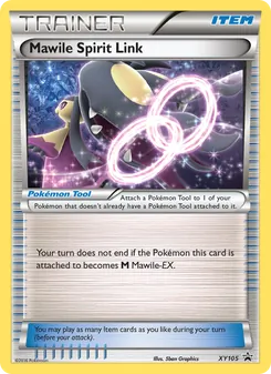 Mawile Spirit Link card from XY Black Star Promos, number XY105/211