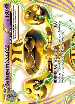 Beheeyem BREAK card from XY Black Star Promos, number XY135/211