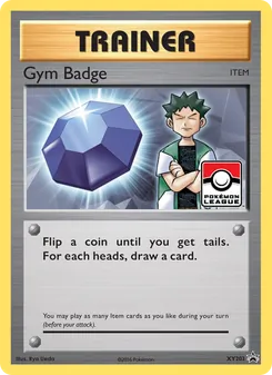 Gym Badge card from XY Black Star Promos, number XY203/211