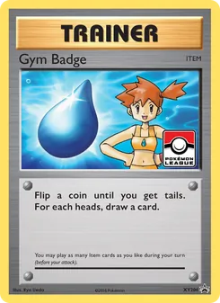 Gym Badge card from XY Black Star Promos, number XY204/211