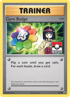Gym Badge card from XY Black Star Promos, number XY206/211