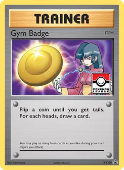 Gym Badge card from XY Black Star Promos, number XY208/211