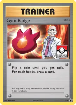 Gym Badge card from XY Black Star Promos, number XY209/211