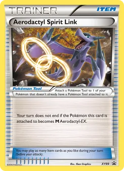 Aerodactyl Spirit Link card from XY Black Star Promos, number XY99/211