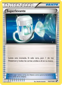 Carta Superlevante de la expansión Negro y Blanco, número 103/114