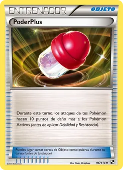 Carta PoderPlus de la expansión Negro y Blanco, número 96/114