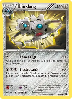 Carta Klinklang de la expansión Fuerzas Emergentes, número 76/98