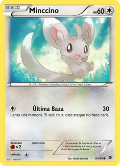 Carta Minccino de la expansión Fuerzas Emergentes, número 84/98