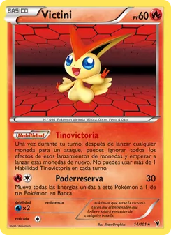 Carta Victini de la expansión Nobles Victorias, número 14/101
