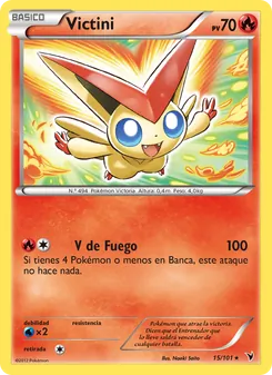 Carta Victini de la expansión Nobles Victorias, número 15/101