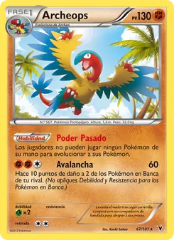Carta Archeops de la expansión Nobles Victorias, número 67/101