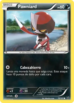 Carta Pawniard de la expansión Nobles Victorias, número 75/101