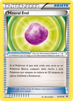 Carta Mineral Evol de la expansión Nobles Victorias, número 91/101