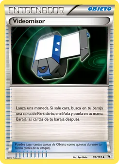Carta Videomisor de la expansión Nobles Victorias, número 96/101