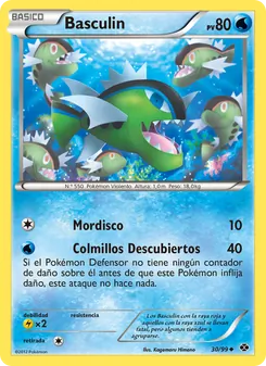 Carta Basculin de la expansión Próximos Destinos, número 30/99