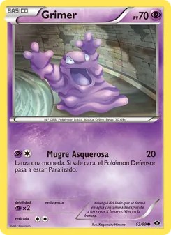Carta Grimer de la expansión Próximos Destinos, número 52/99