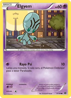 Carta Elgyem de la expansión Próximos Destinos, número 61/99