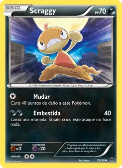 Carta Scraggy de la expansión Próximos Destinos, número 73/99