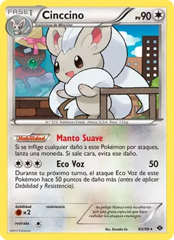Carta Cinccino de la expansión Próximos Destinos, número 85/99