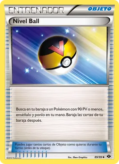 Carta Nivel Ball de la expansión Próximos Destinos, número 89/99