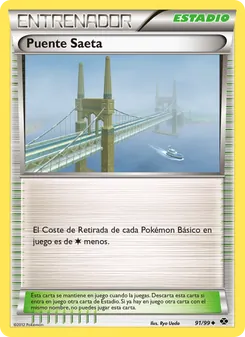 Carta Puente Saeta de la expansión Próximos Destinos, número 91/99