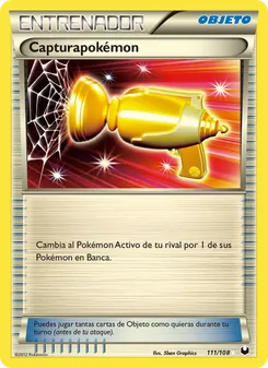 Carta Capturapokémon de la expansión Oscuros Exploradores, número 111/108