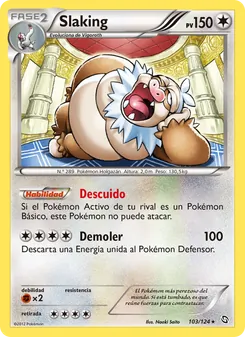 Carta Slaking de la expansión Dragones Majestuosos, número 103/124