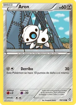 Carta Aron de la expansión Dragones Majestuosos, número 78/124